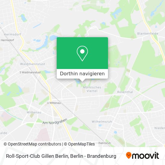 Roll-Sport-Club Gillen Berlin Karte