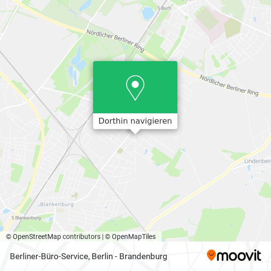 Berliner-Büro-Service Karte