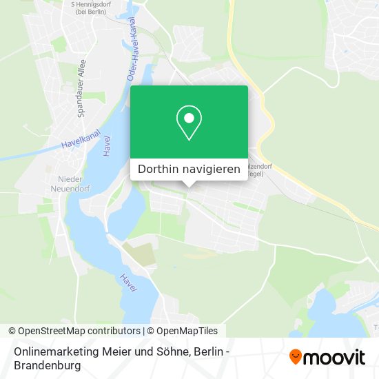 Onlinemarketing Meier und Söhne Karte