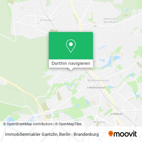 Immobilienmakler Gantzlin Karte