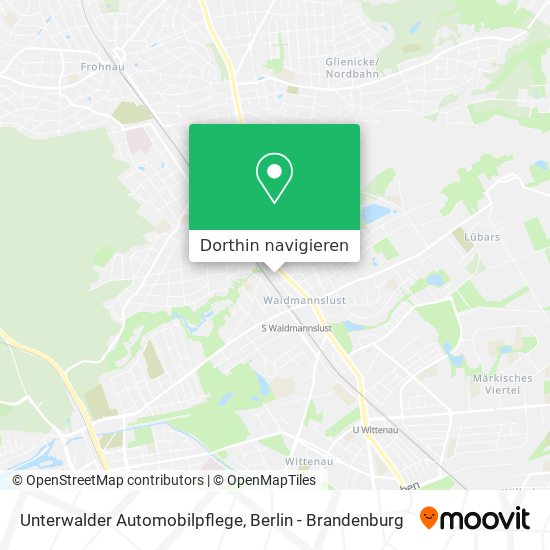 Unterwalder Automobilpflege Karte