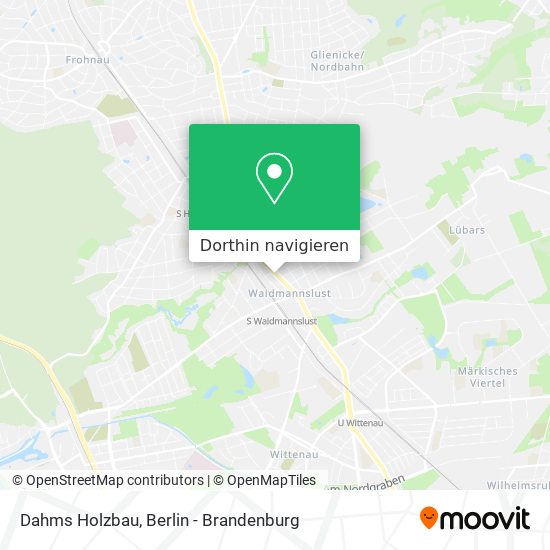 Dahms Holzbau Karte