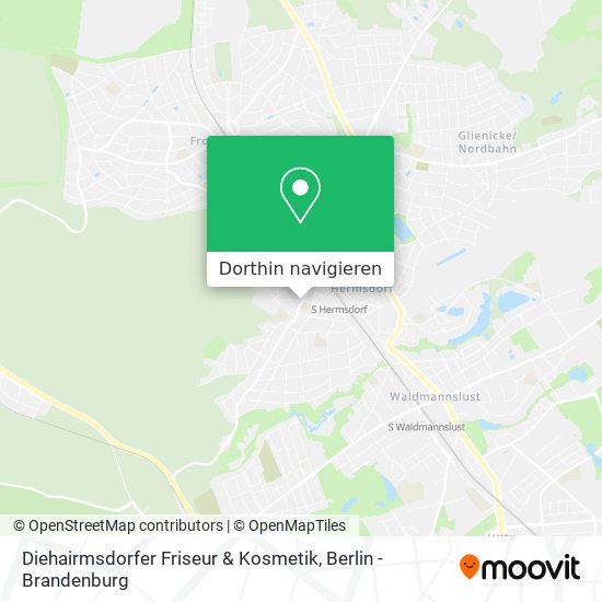 Diehairmsdorfer Friseur & Kosmetik Karte