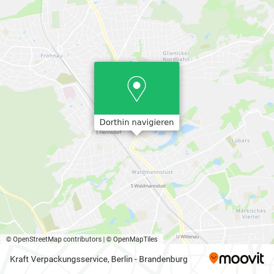 Kraft Verpackungsservice Karte