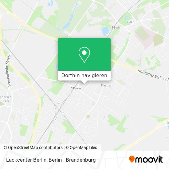 Lackcenter Berlin Karte