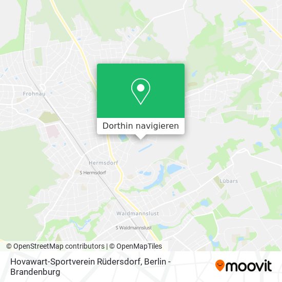 Hovawart-Sportverein Rüdersdorf Karte