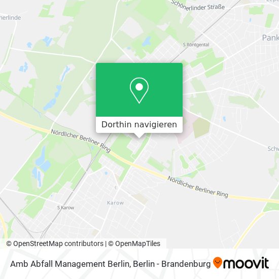 Amb Abfall Management Berlin Karte