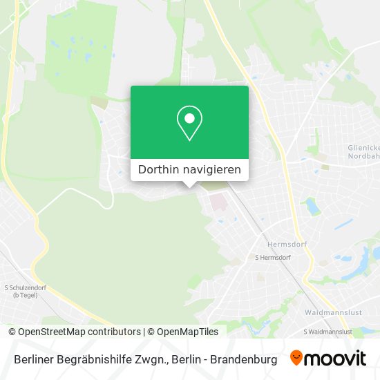Berliner Begräbnishilfe Zwgn. Karte