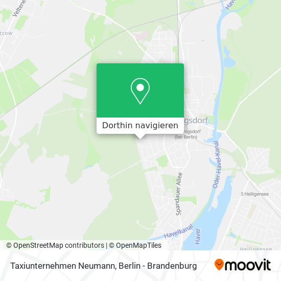 Taxiunternehmen Neumann Karte