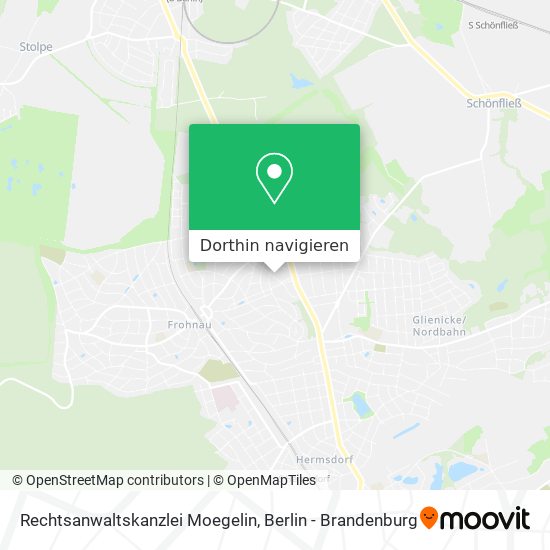 Rechtsanwaltskanzlei Moegelin Karte