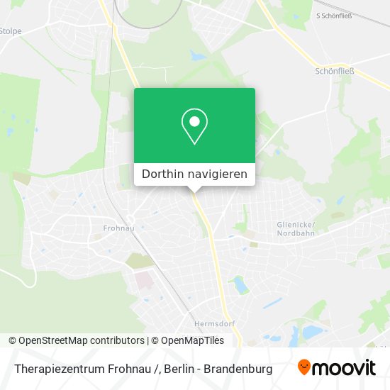 Therapiezentrum Frohnau / Karte