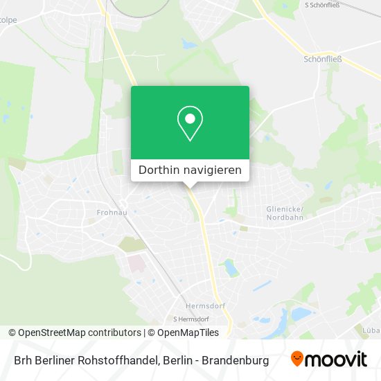 Brh Berliner Rohstoffhandel Karte