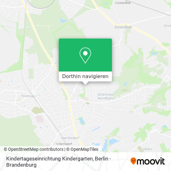 Kindertageseinrichtung Kindergarten Karte