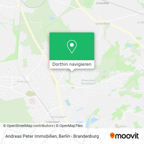 Andreas Peter Immobilien Karte