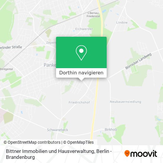 Bittner Immobilien und Hausverwaltung Karte