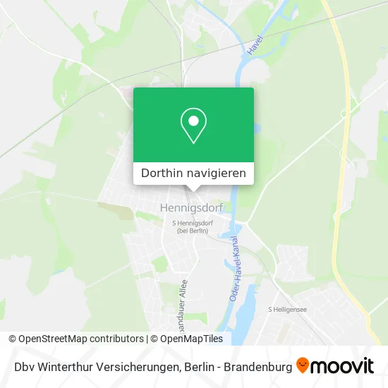 Dbv Winterthur Versicherungen Karte