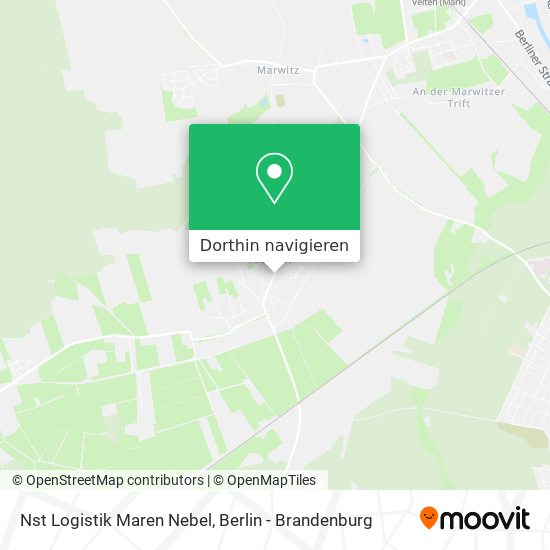 Nst Logistik Maren Nebel Karte