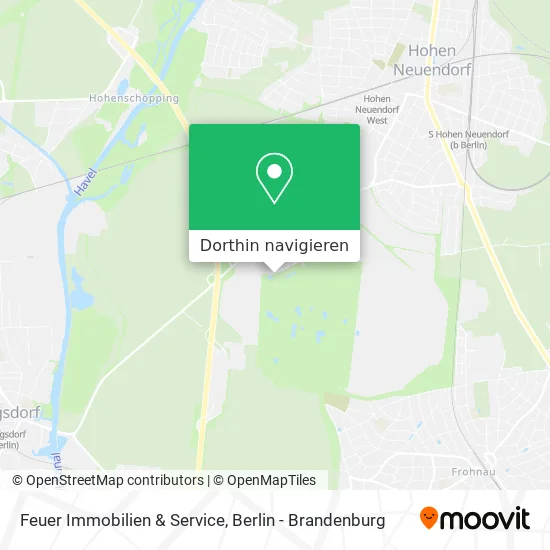 Feuer Immobilien & Service Karte