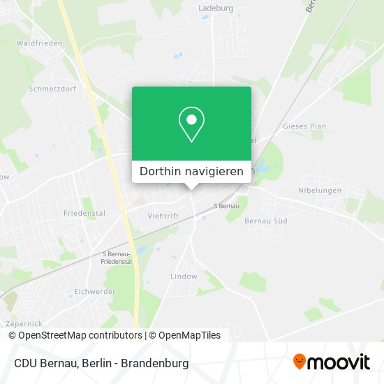 CDU Bernau Karte