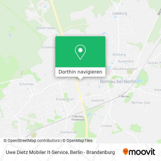 Uwe Dietz Mobiler It-Service Karte