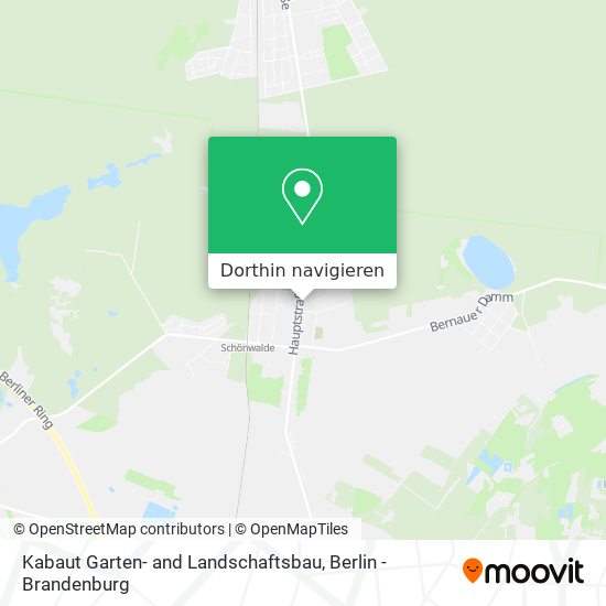 Kabaut Garten- and Landschaftsbau Karte