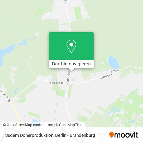 Sudem Dönerproduktion Karte