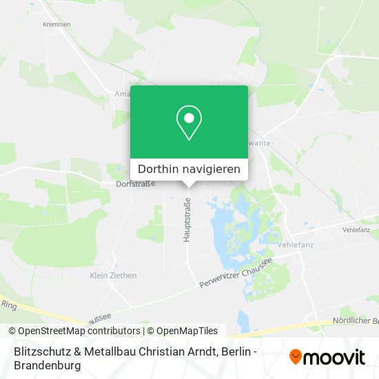 Blitzschutz & Metallbau Christian Arndt Karte