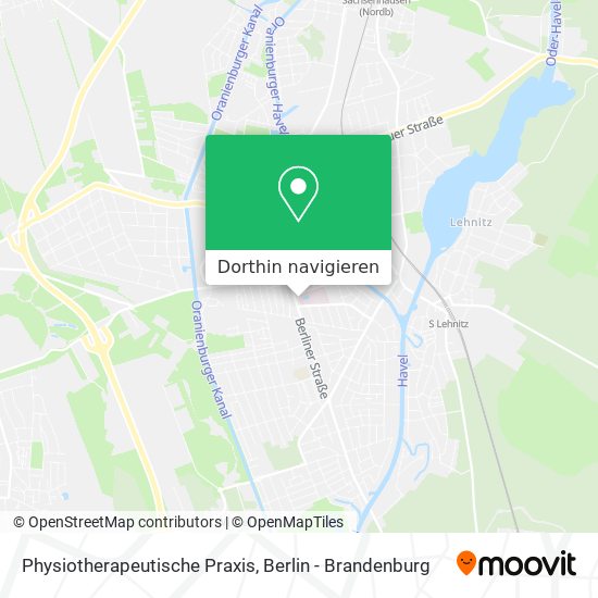 Physiotherapeutische Praxis Karte