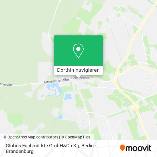 Globus Fachmärkte GmbH&Co.Kg Karte