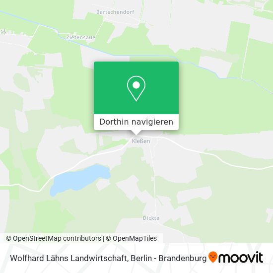 Wolfhard Lähns Landwirtschaft Karte