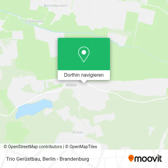 Trio Gerüstbau Karte