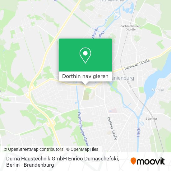 Duma Haustechnik GmbH Enrico Dumaschefski Karte