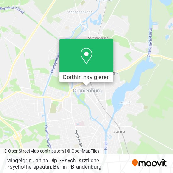 Mingelgrin Janina Dipl.-Psych. Ärztliche Psychotherapeutin Karte