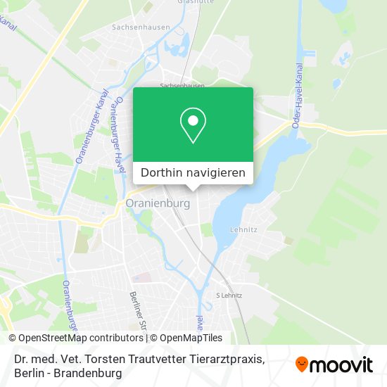 Dr. med. Vet. Torsten Trautvetter Tierarztpraxis Karte