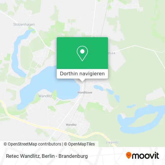 Retec Wandlitz Karte