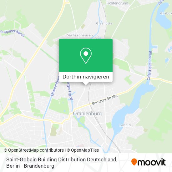 Saint-Gobain Building Distribution Deutschland Karte