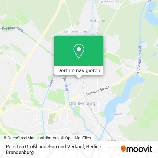 Paletten Großhandel-an und Verkauf Karte