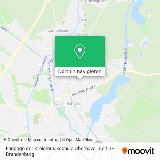 Fanpage der Kreismusikschule Oberhavel Karte