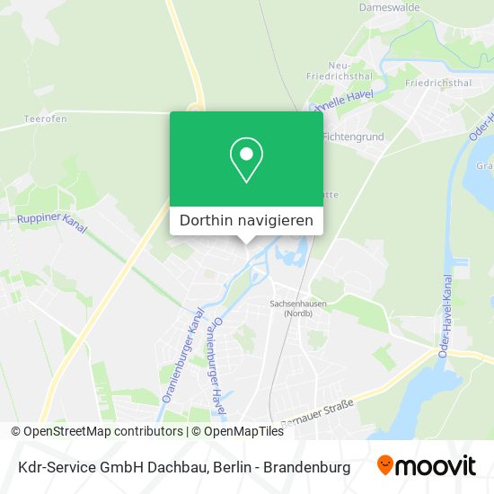Kdr-Service GmbH Dachbau Karte