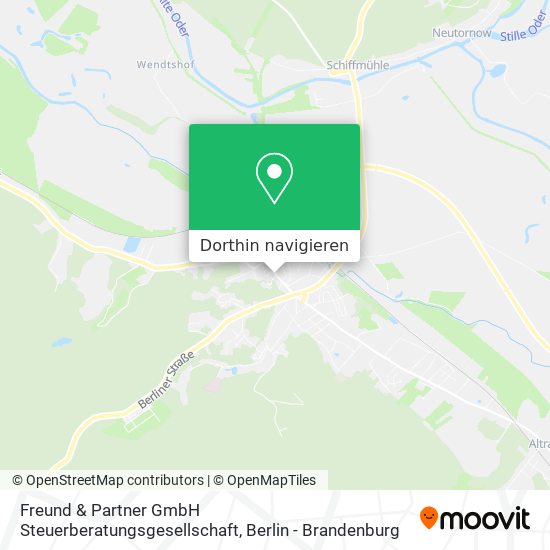 Freund & Partner GmbH Steuerberatungsgesellschaft Karte