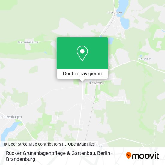 Rücker Grünanlagenpflege & Gartenbau Karte