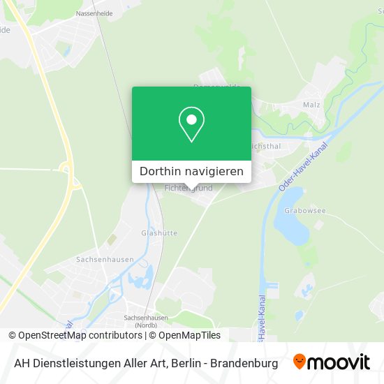AH Dienstleistungen Aller Art Karte