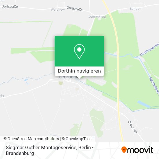 Siegmar Güther Montageservice Karte
