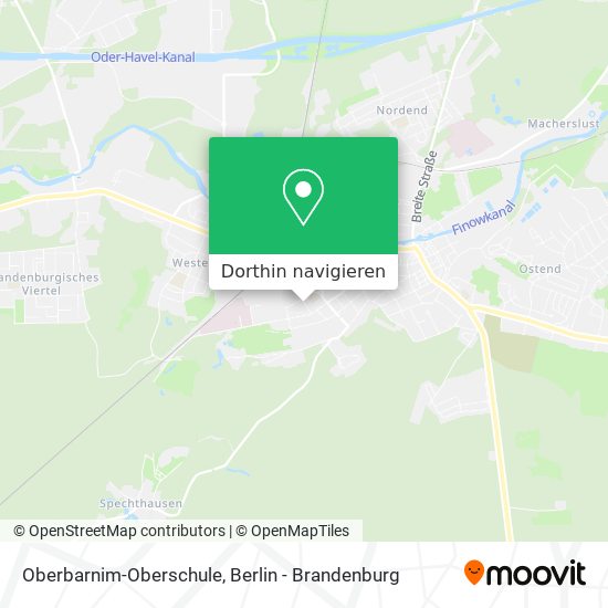 Oberbarnim-Oberschule Karte
