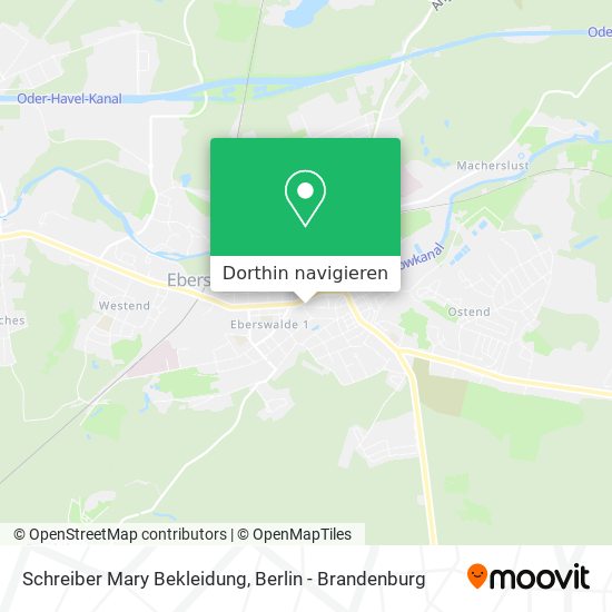 Schreiber Mary Bekleidung Karte