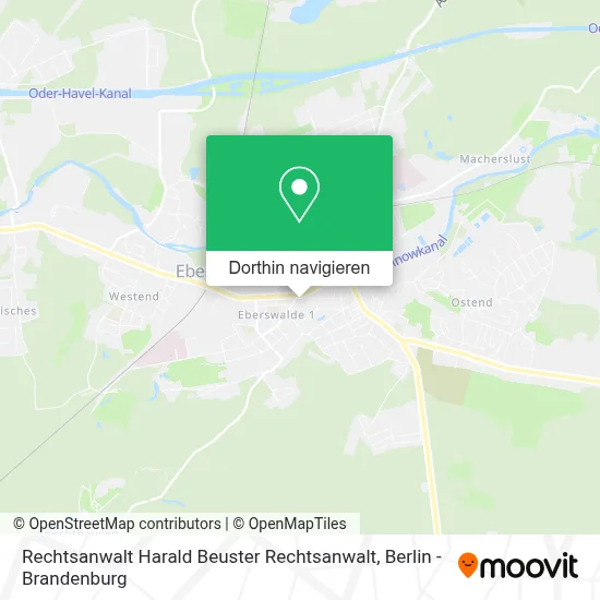 Rechtsanwalt Harald Beuster Rechtsanwalt Karte