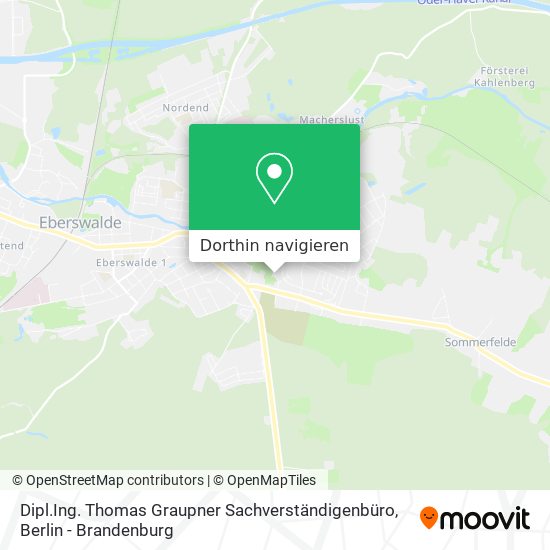 Dipl.Ing. Thomas Graupner Sachverständigenbüro Karte