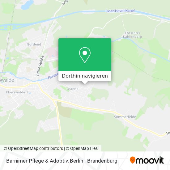 Barnimer Pflege & Adoptiv Karte