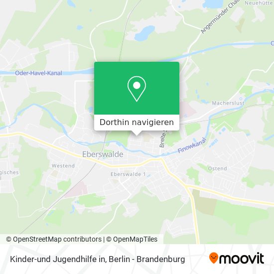 Kinder-und Jugendhilfe in Karte
