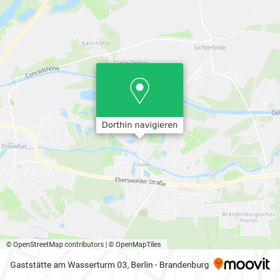 Gaststätte am Wasserturm 03 Karte